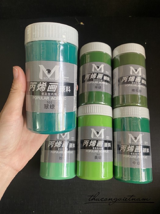 Acrylic xanh lam 560 - 300ml