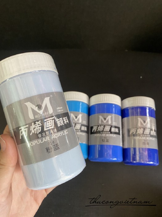 Acrylic xanh biển pastel - 300ml