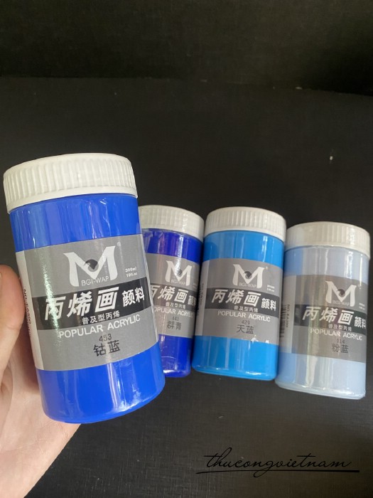 Acrylic xanh dương nhạt 453 - 300ml