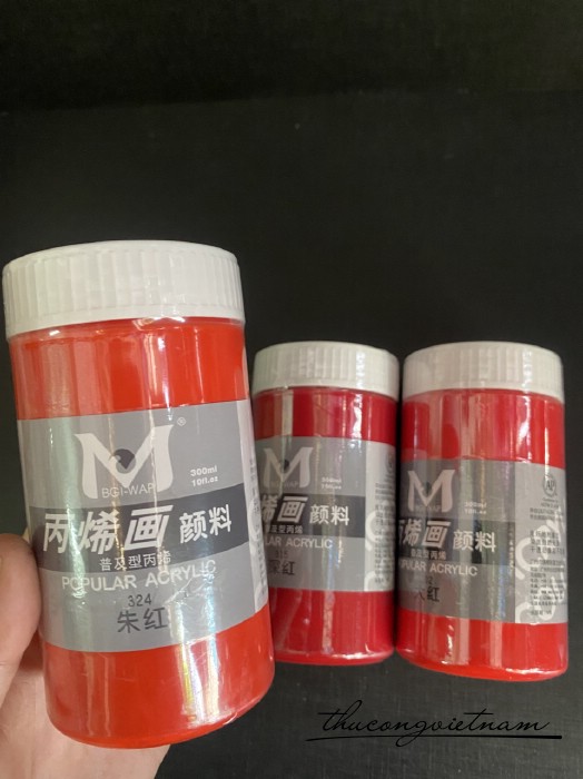 Acrylic đỏ cam 324 - 300ml