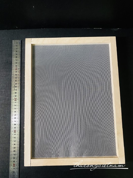 Khuôn gỗ lọc giấy 30x40x2cm