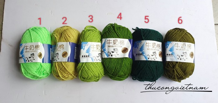 Len Milk Cotton Tông 2 (1 cuộn)