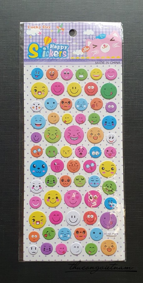 Sticker nổi CC-058