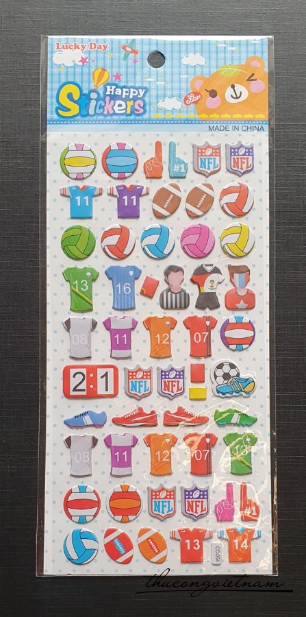 Sticker nổi CC-054