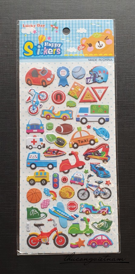 Sticker nổi CC-051