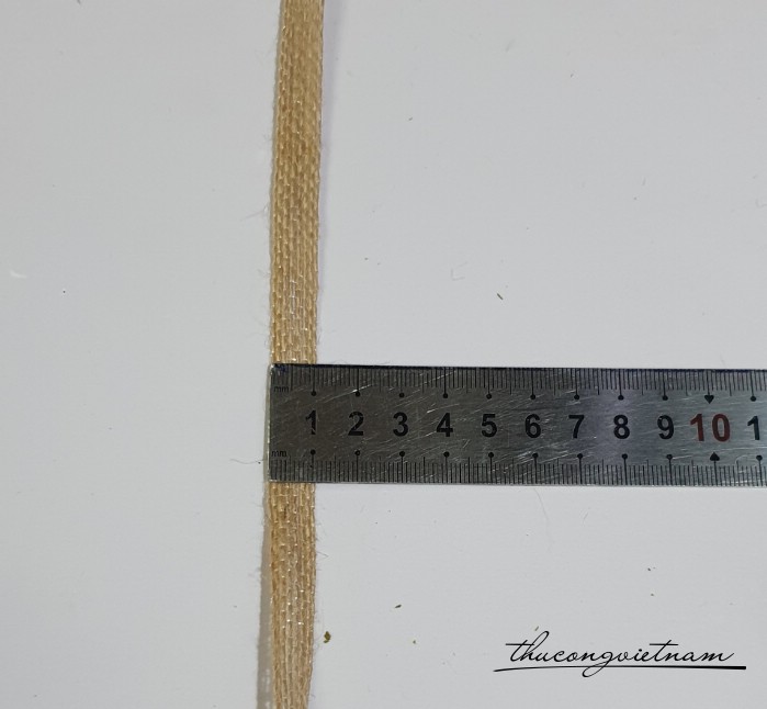 Dây thừng dẹp bản 1cm
