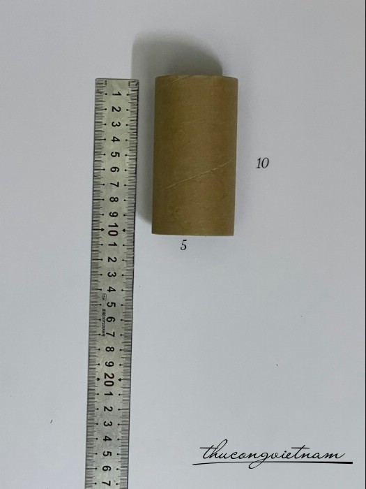 Ống giấy carton nâu 10cm 