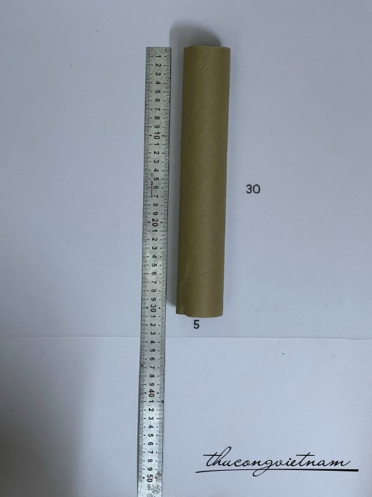 Ống giấy carton nâu 30cm 