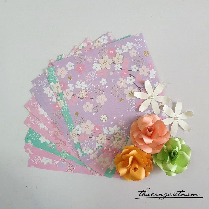 Giấy xếp hạc, giấy origami 