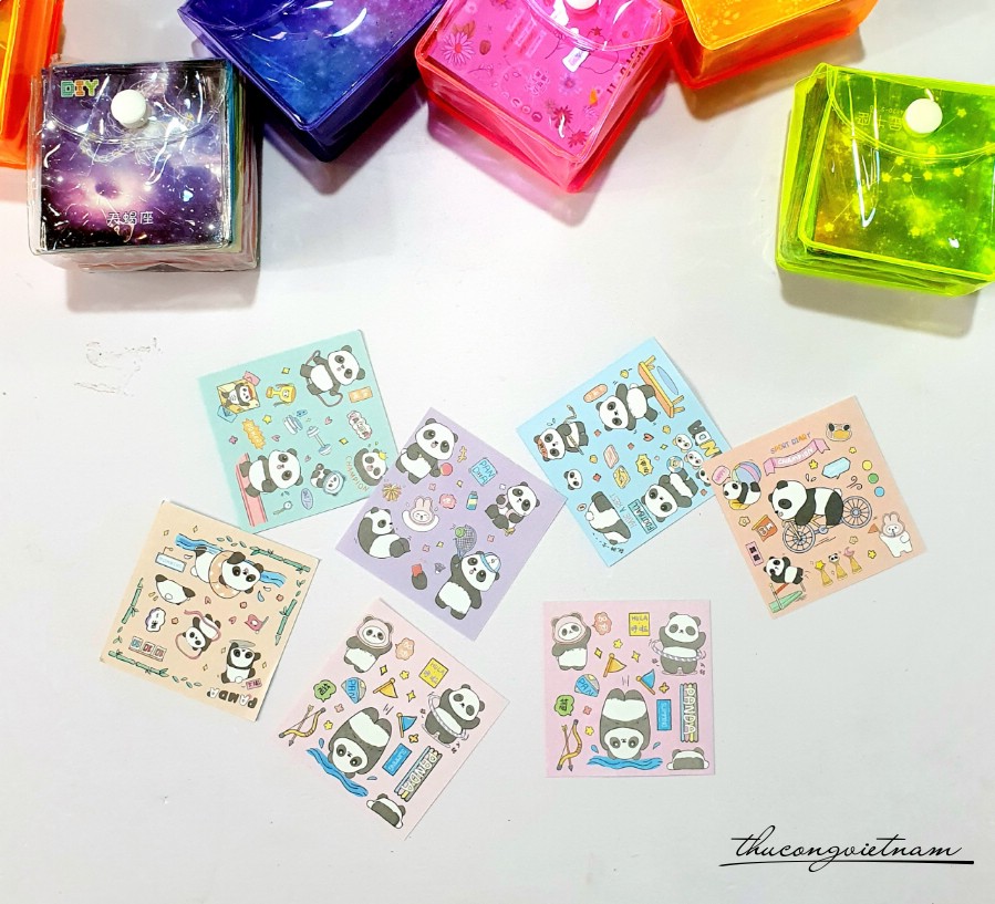 Giấy xếp hạc, giấy origami 6.3cm (280 tờ) - Mẫu 6