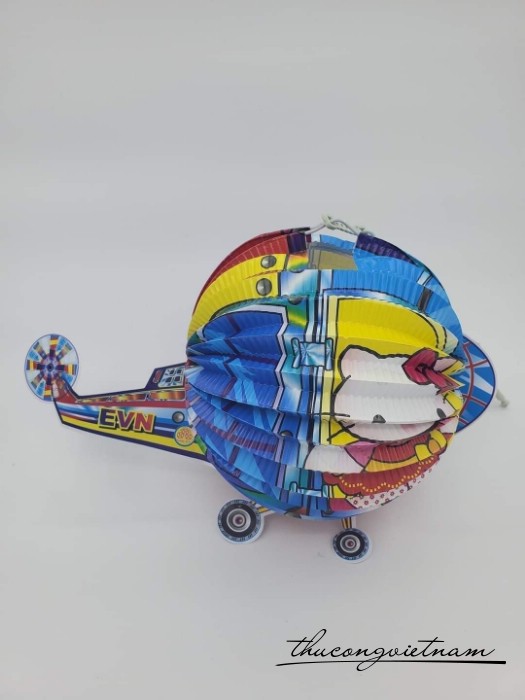 Lồng đèn giấy xếp in hình (15-20cm) - Mẫu 23