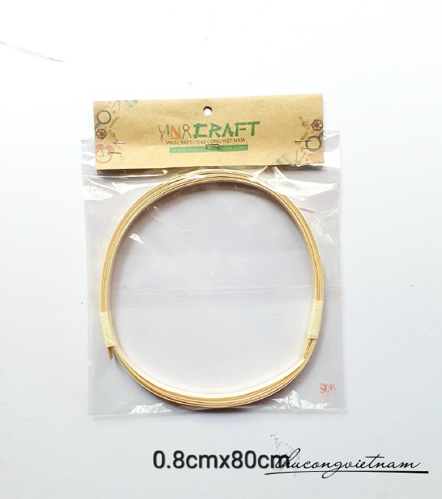 Nan tre cao cấp làm khung lồng đèn (0.8cm x 80cm) 
