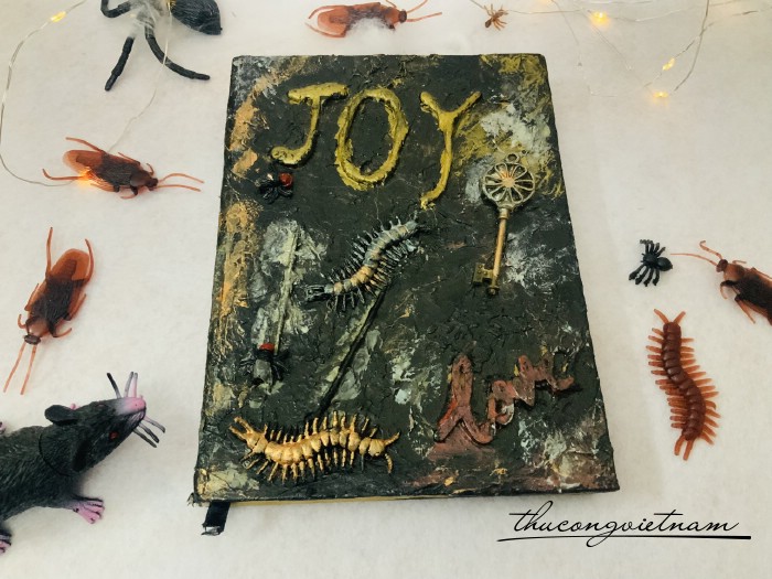 Sổ tay trang trí Halloween 13*18cm - Mẫu 3
