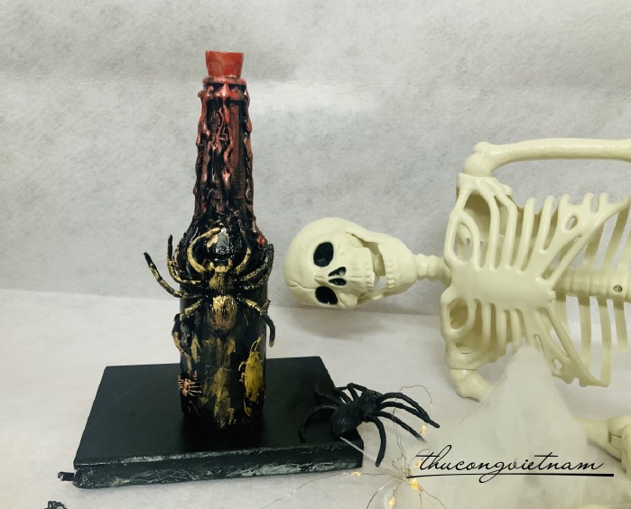 Lọ độc dược trang trí Halloween 23*7cm - Mẫu 3