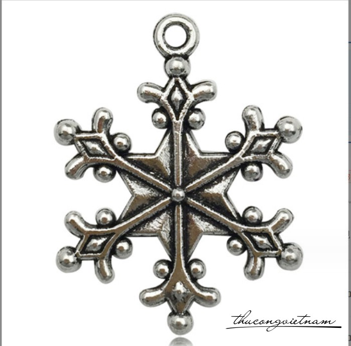 Charm trang trí Giáng Sinh 5c- Mẫu 4 (22*28mm)