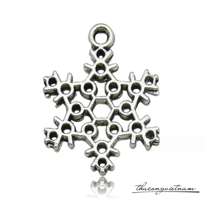 Charm trang trí Giáng Sinh 5c- Mẫu 6 (17*22mm)