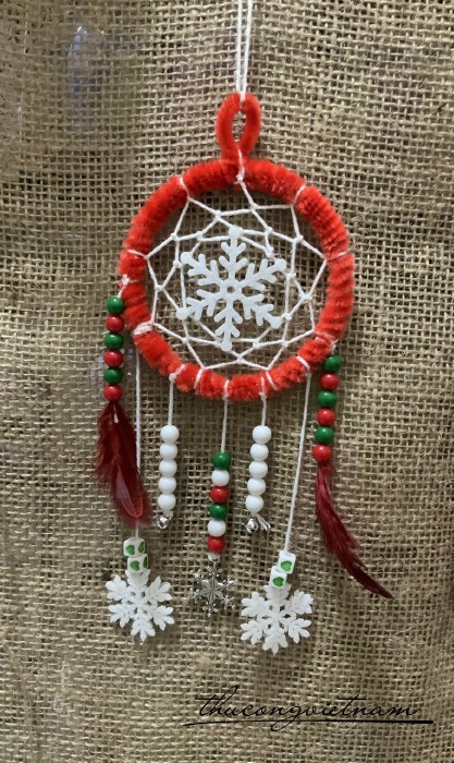 Dreamcatcher trang trí GS - Mẫu 1 (10cm)