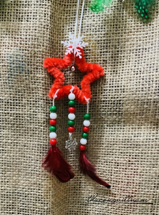Dreamcatcher trang trí GS - Mẫu 5 (5-6cm)