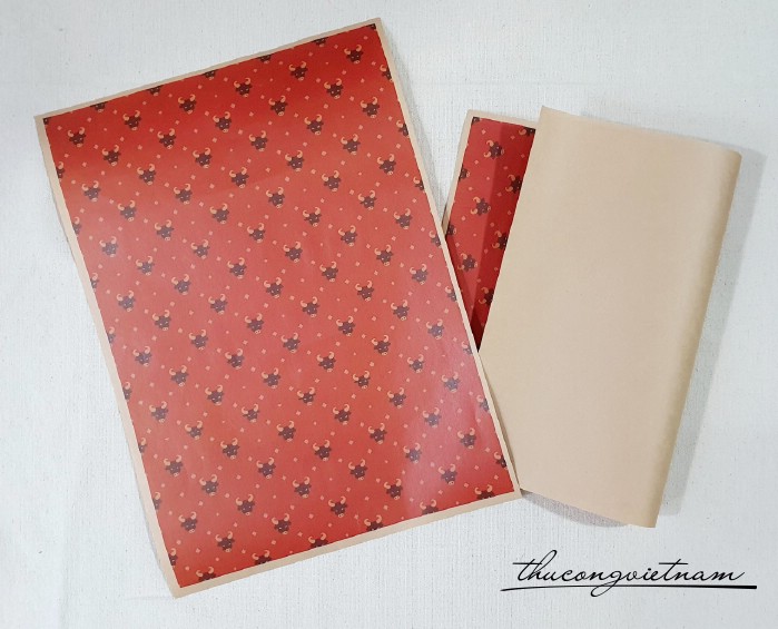 Giấy Gói Quà Tết Kraft Nhật A3 (29.7*42cm) - M1
