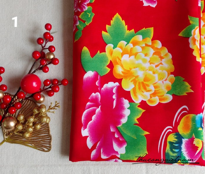 Vải thô làm phông nền trải bàn, decor (1m6*1m) - M1