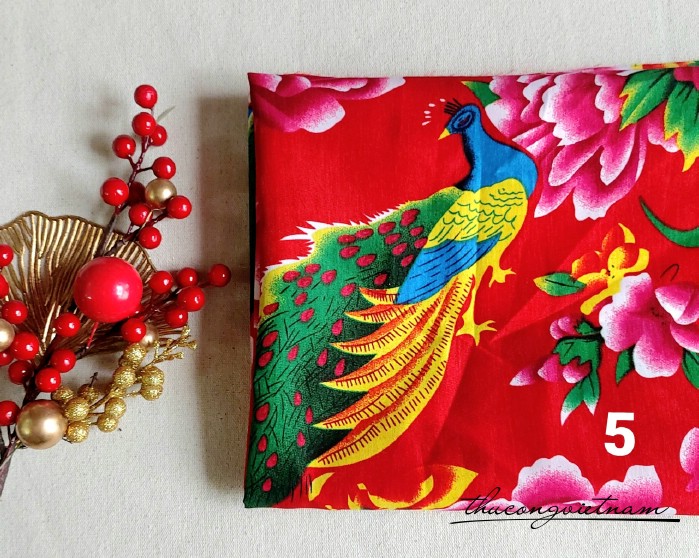 Vải thô làm phông nền trải bàn, decor (1m6*1m) - M5