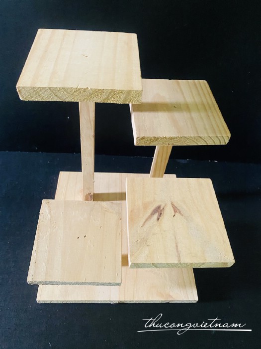 Kệ gỗ 4 chân 25*12cm