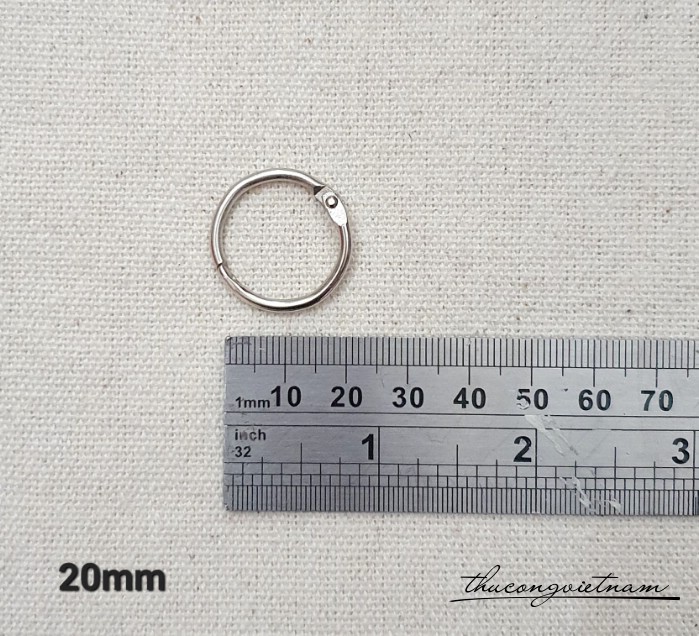 Khoen tròn làm album 20mm ( 2 cái)