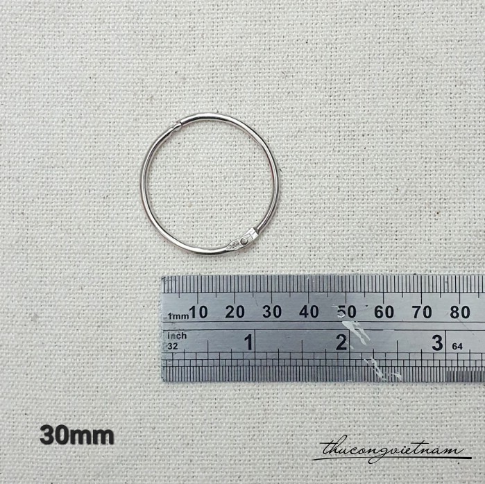 Khoen tròn làm album 30mm ( 2 cái)