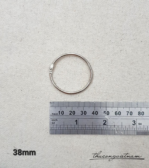 Khoen tròn làm album 38mm ( 2 cái)