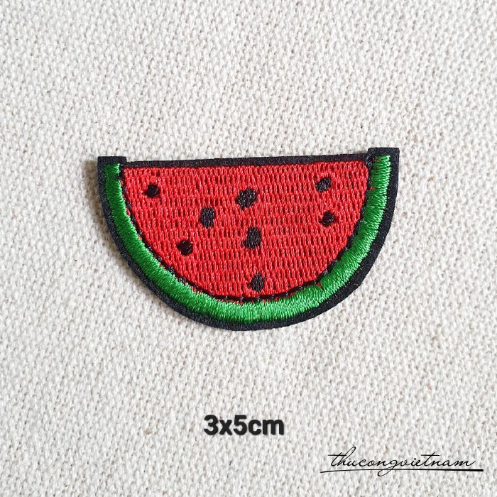 Miếng dán ủi Dưa hấu 3x5cm