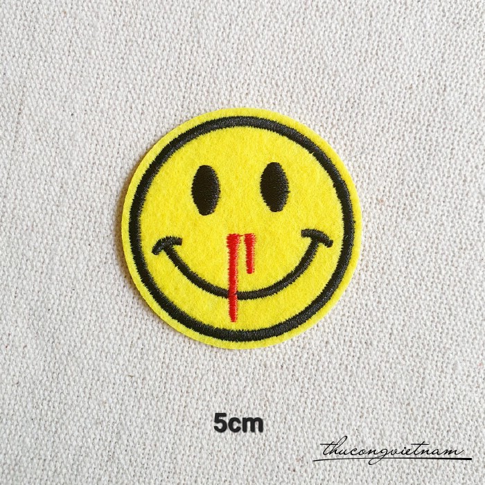 Miếng dán ủi Emoji 5cm mẫu 3