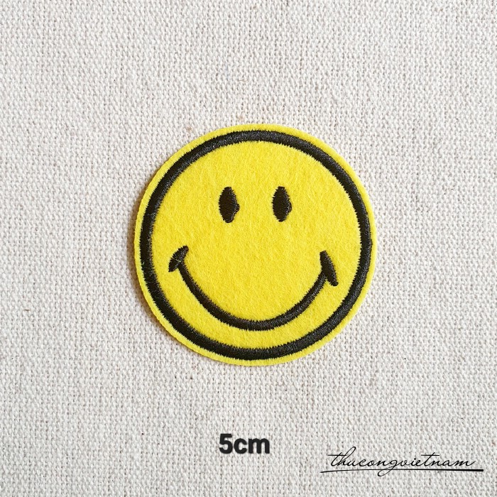 Miếng dán ủi Emoji 5cm mẫu 5