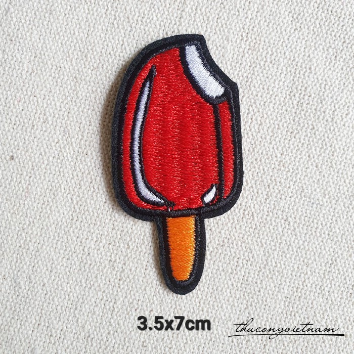 Miếng dán ủi Ice cream 3.5x7cm