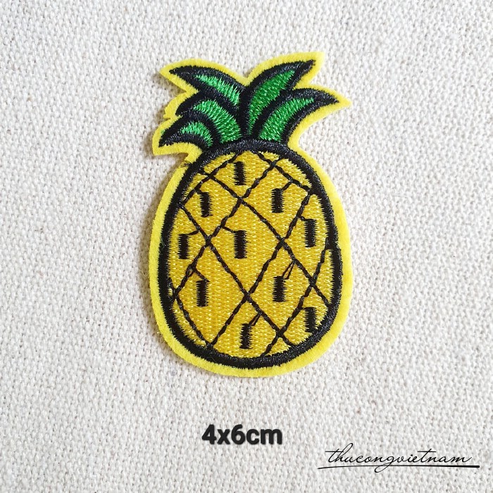 Miếng dán ủi Trái thơm 4x6cm