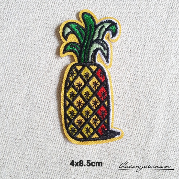 Miếng dán ủi Trái thơm 4x8.5cm