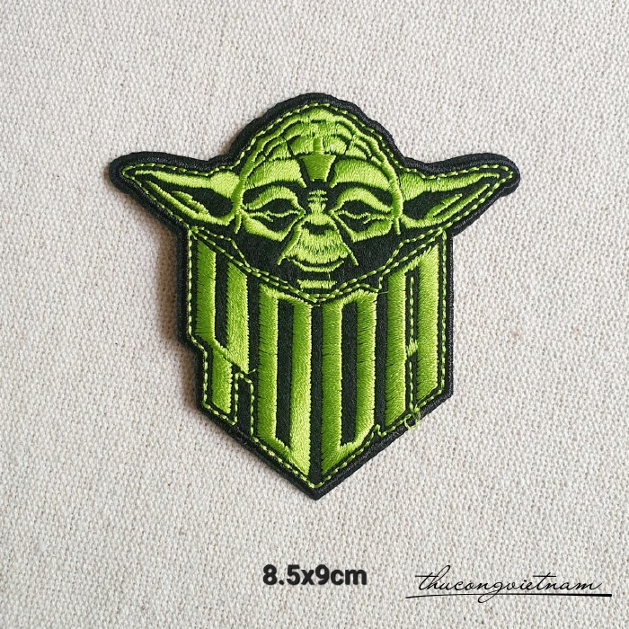 Miếng dán ủi Yêu tinh xanh 8.5x9cm