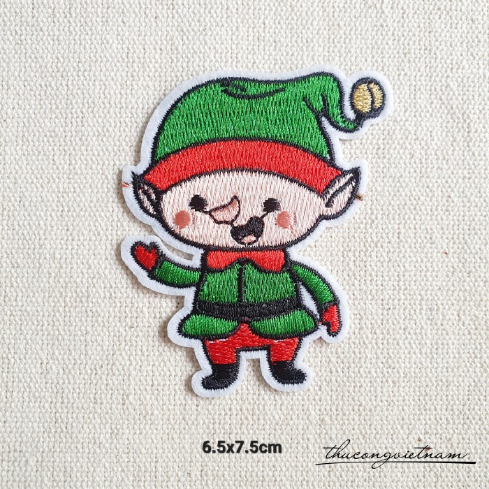 Miếng dán ủi Thiên thần xanh 6.5x7.5cm