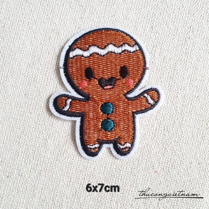 Miếng dán ủi Bánh gừng 6x7cm