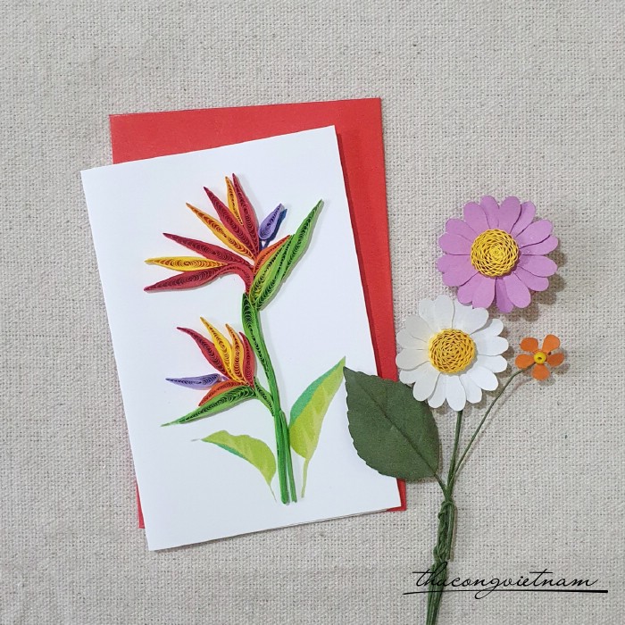 Thiệp quilling 8*12cm - M13