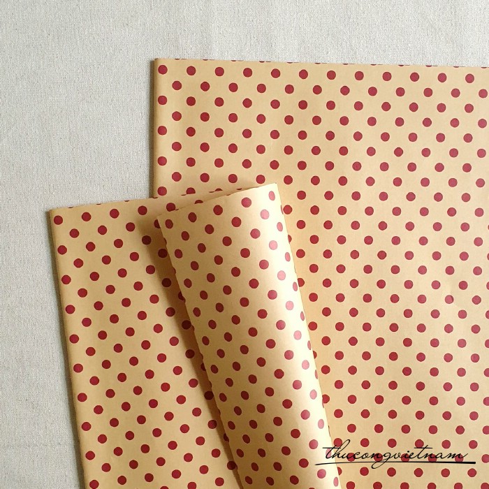 Giấy Kraft BK25 Đỏ 72*51cm