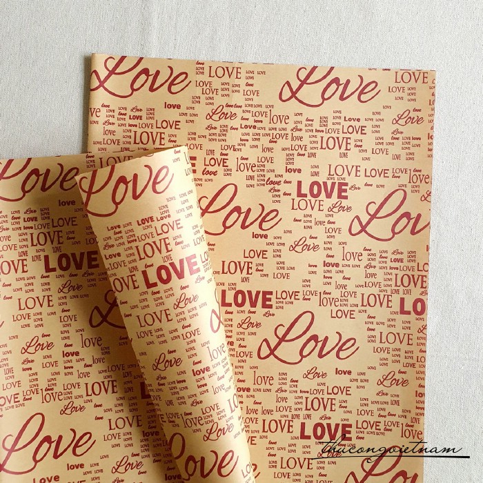Giấy Kraft BK21 Đỏ 72*51cm