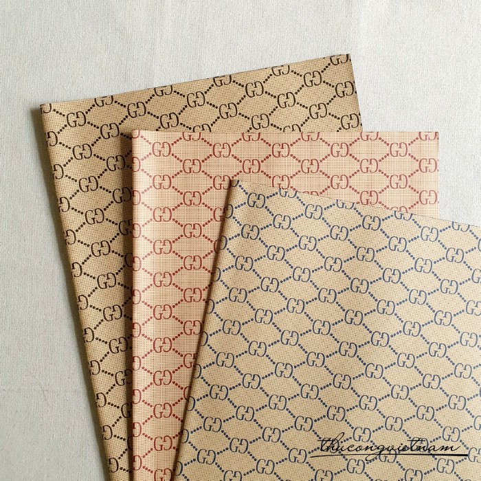 Set 3 tờ Giấy Kraft 72*51cm Gucci