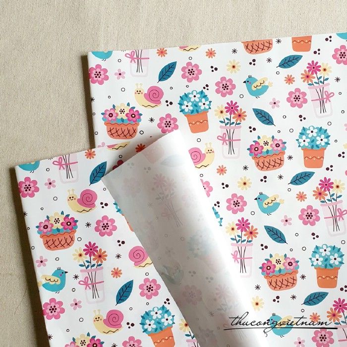 Giấy gói quà lụa (50*70cm) - C74