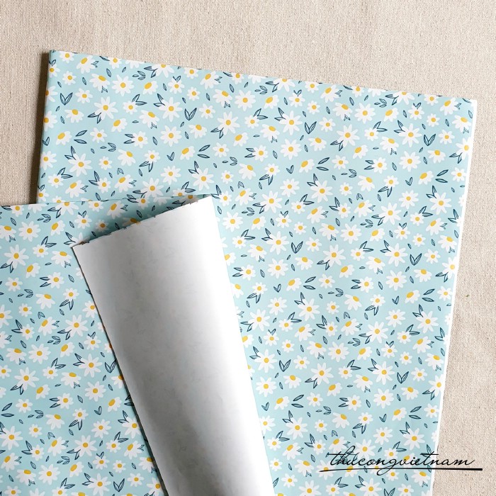 Giấy gói quà lụa (50*70cm) - C60