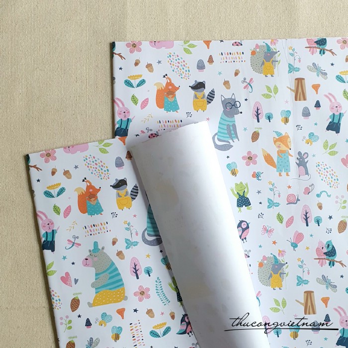 Giấy gói quà Couche (50*70cm) - Mã 17