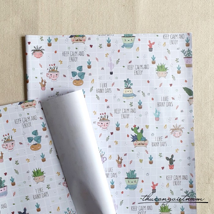 Giấy gói quà Couche (50*70cm) - Mã 12