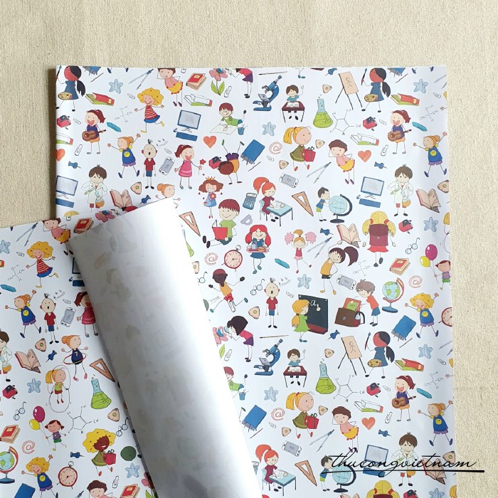 Giấy gói quà Couche (50*70cm) - Mã 15
