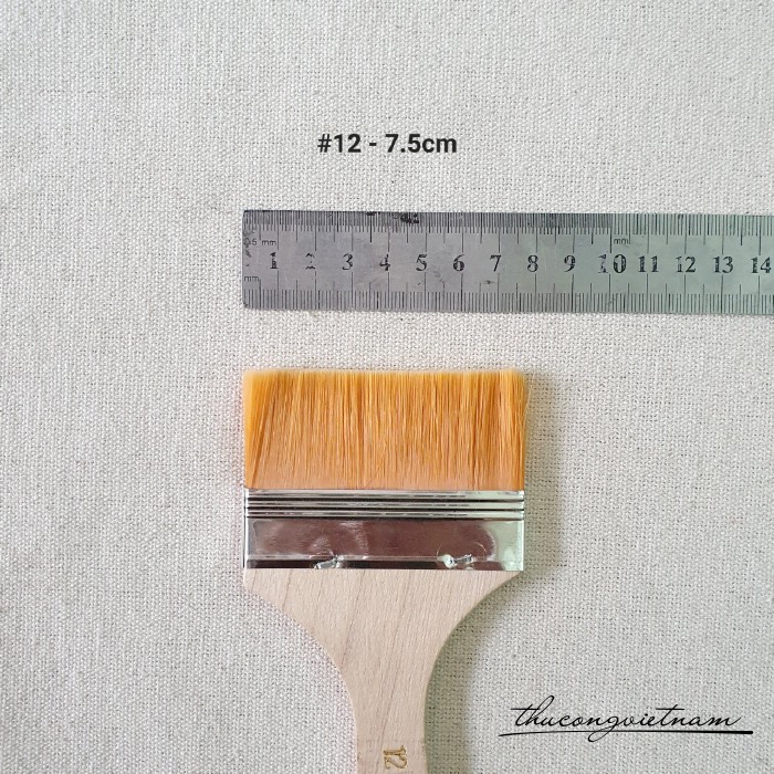 Panhxo - Cọ vẽ bản lớn #12 (7.5-8cm)