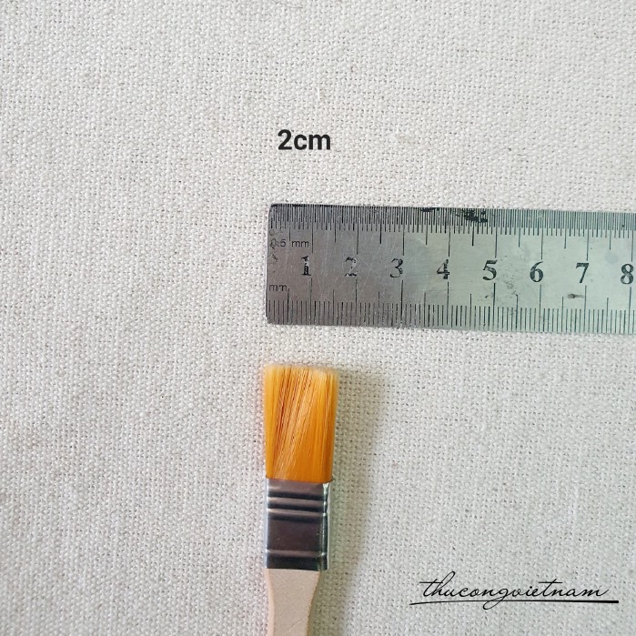 Panhxo - Cọ vẽ bản lớn #2 (2cm)