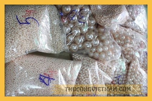 Hạt bẹt loại tốt (Hạt cườm tròn, hạt ngọc trai)
